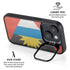 Antigua and Barbuda Flag Distressed iPhone 14 Kickstand Case